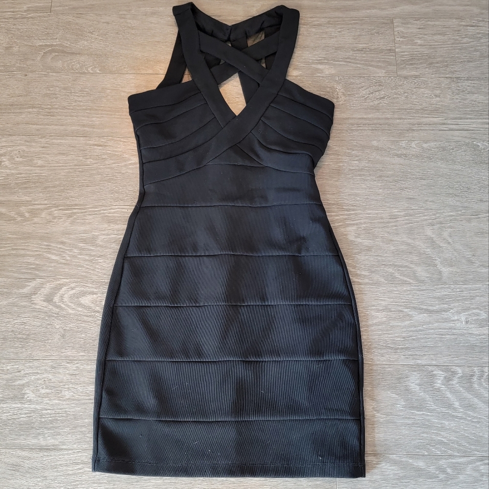 Bandage little black dress size 1
